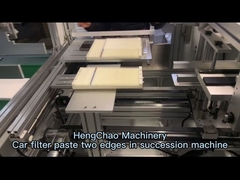 Filtry samochodowe przyklej dwa krawędzie w kolejności maszyny